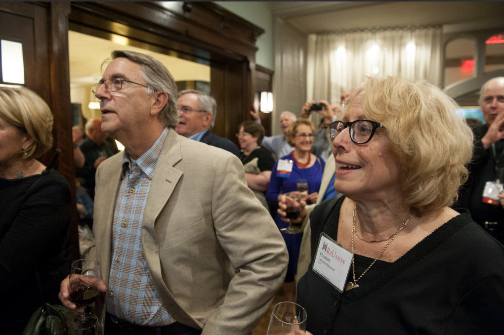 Class of 1975 at a reunion party