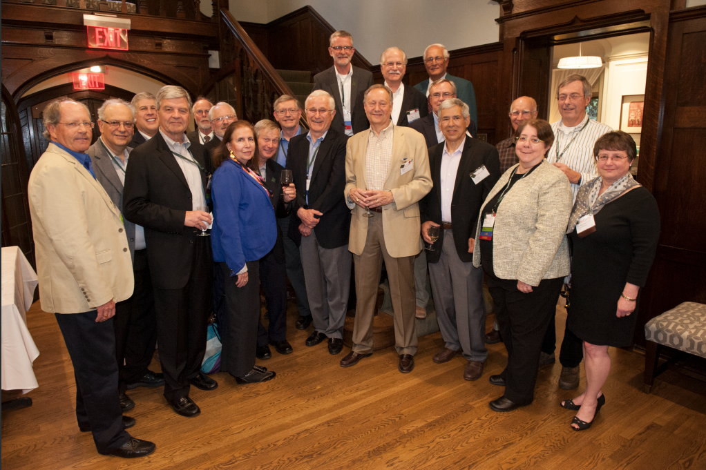 Class of 1975 at a reunion party