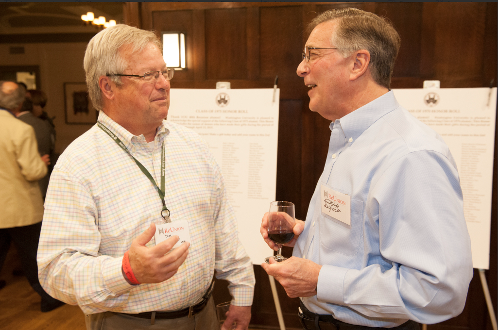 Class of 1975 at a reunion party