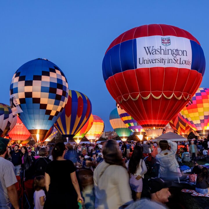 WashU Balloon at Forest Park Balloon Race