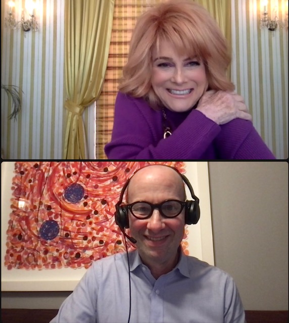 Steven Shalowitz interviewing Ann Margret