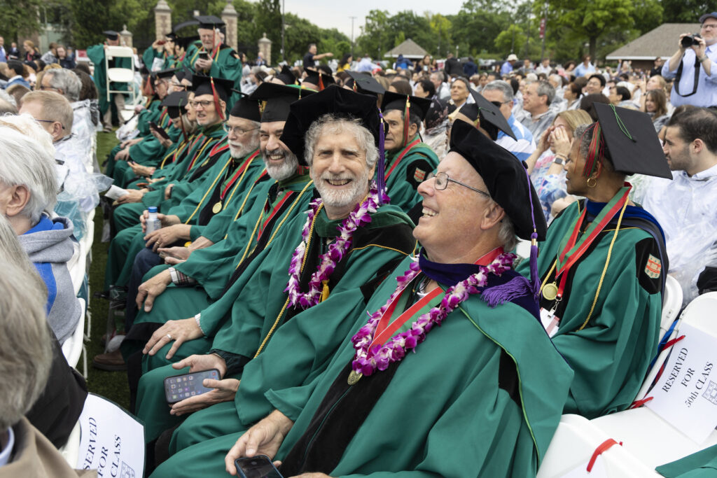 Golden Bear alums listen to speaker at 2024 commencement 