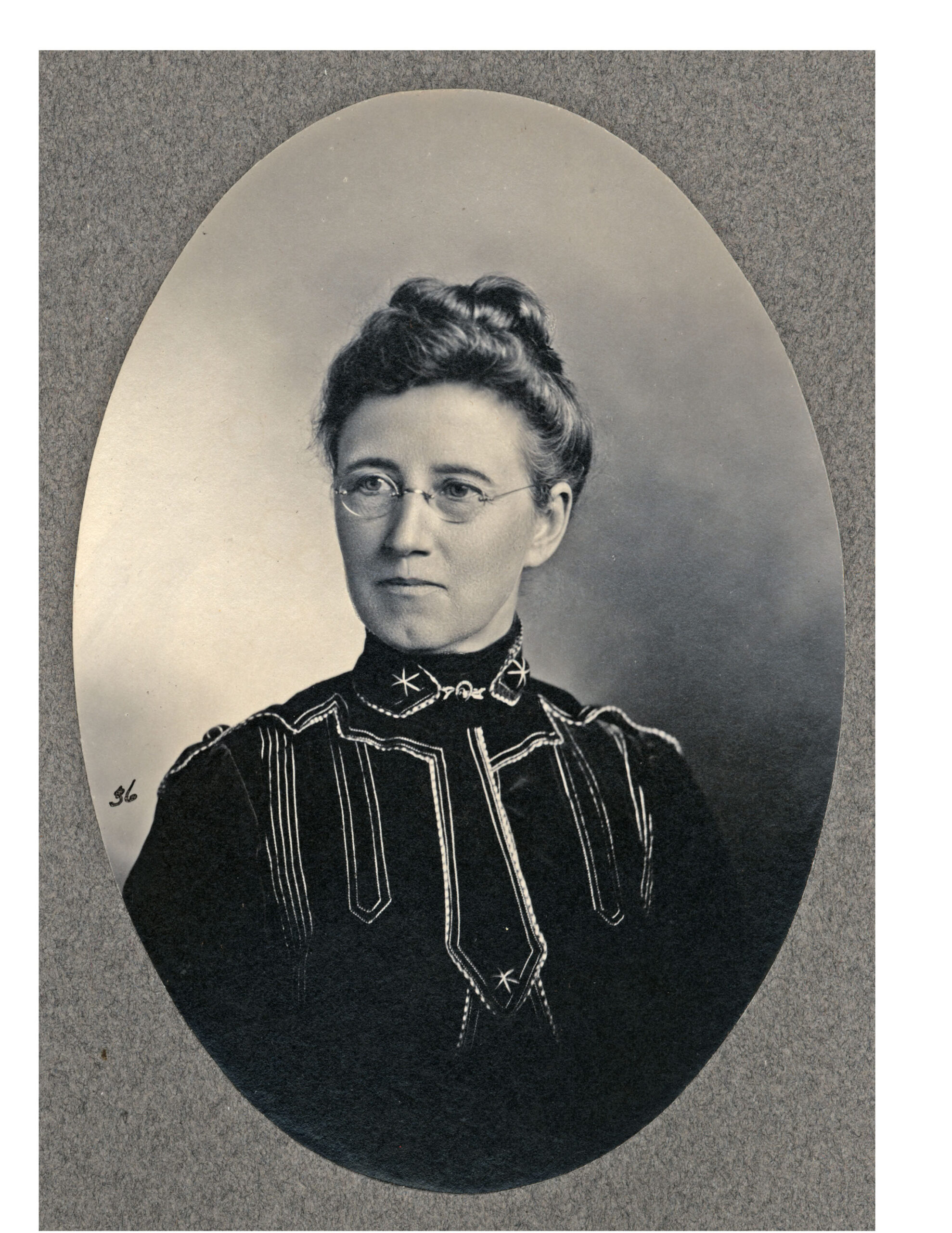 Black and white portrait of Mary Josephine Rychlicki