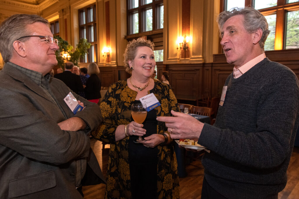 1979 alums chat with one another during 40th reunion in 2019