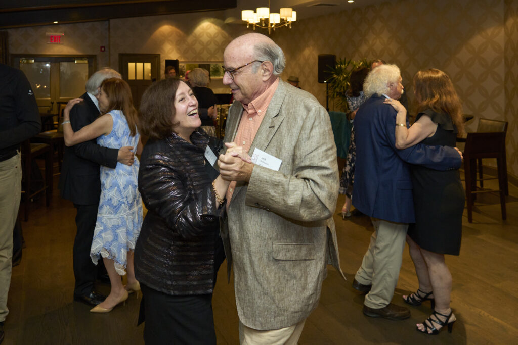 Reunion celebrants dance the evening away at their Class Party